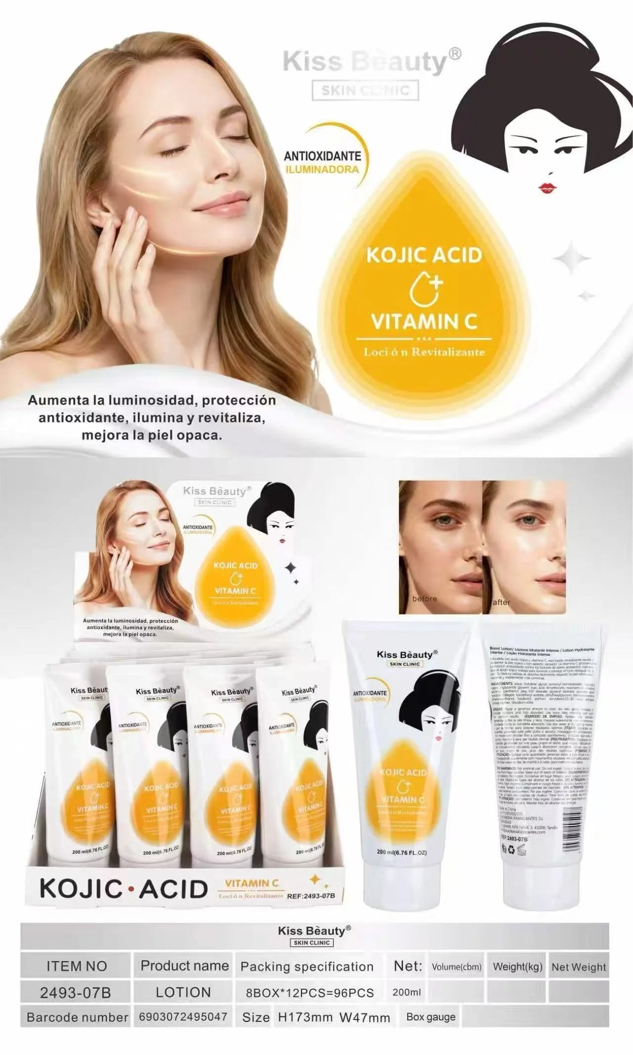 Crema Antioxidante Iluminadora Vitamina C