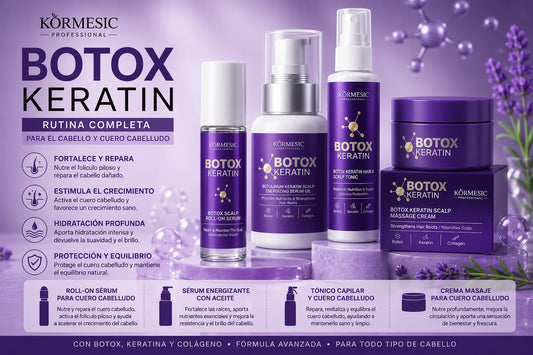 Crema de masajes Capilar con Keratina y Botox