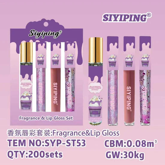 SET PERFUME + GLOSS MALLOW MADNESS