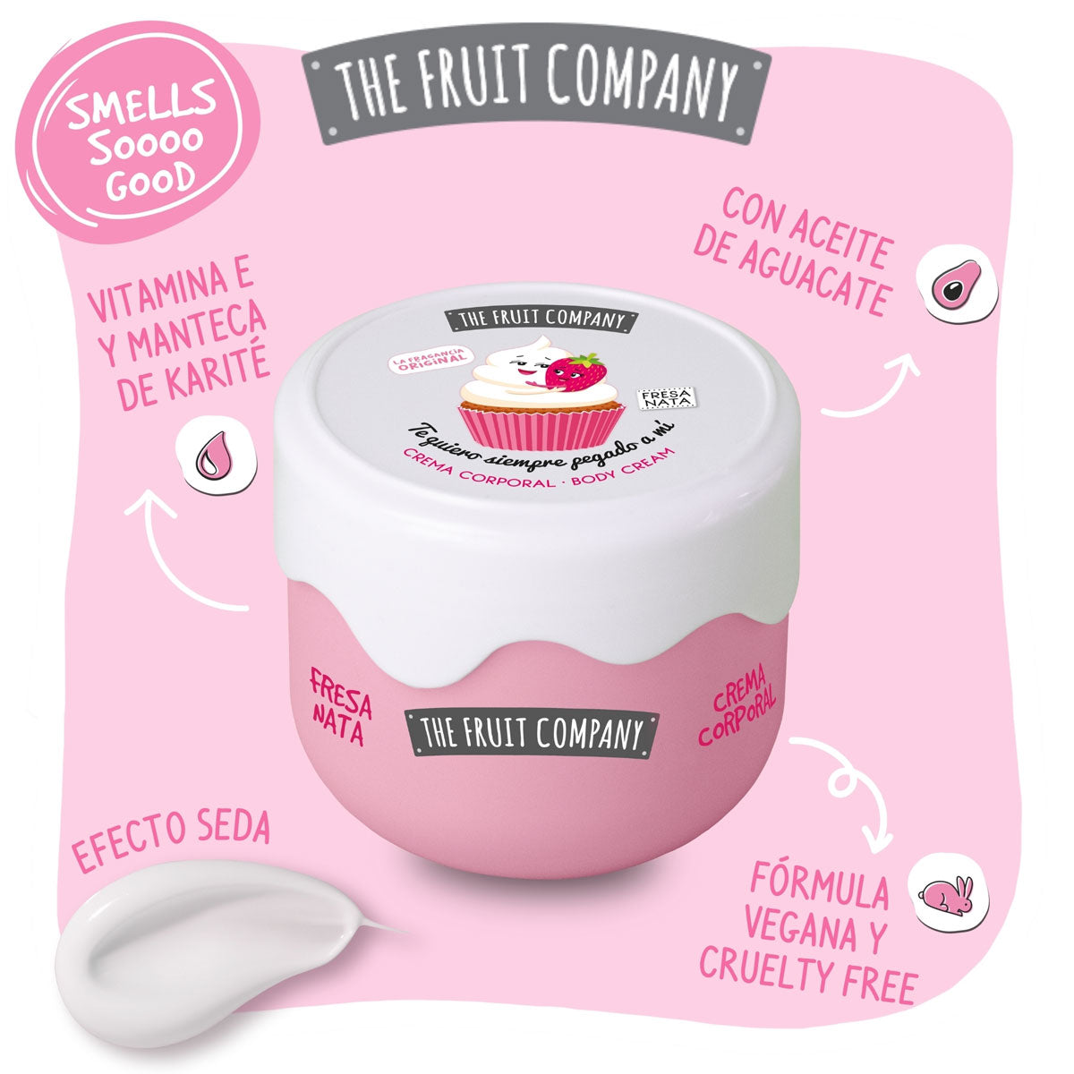 Crema corporal Fresa Nata TFC