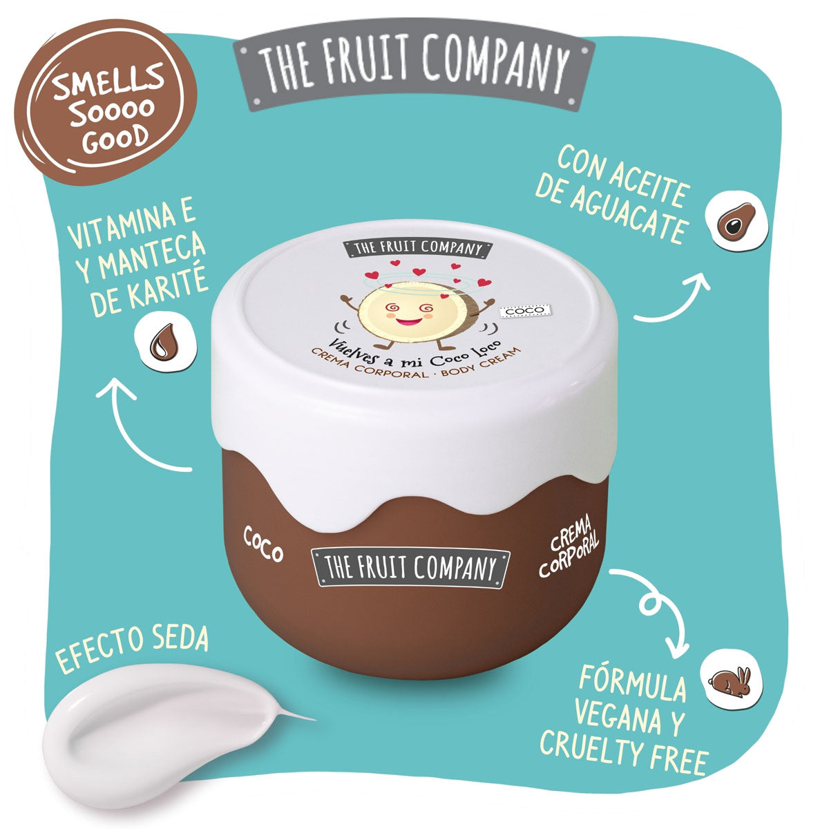 Crema corporal Coco TFC