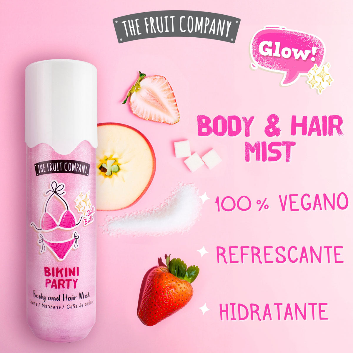 Hair & Body Mist Bikini Party Glitter 200 ml TFC