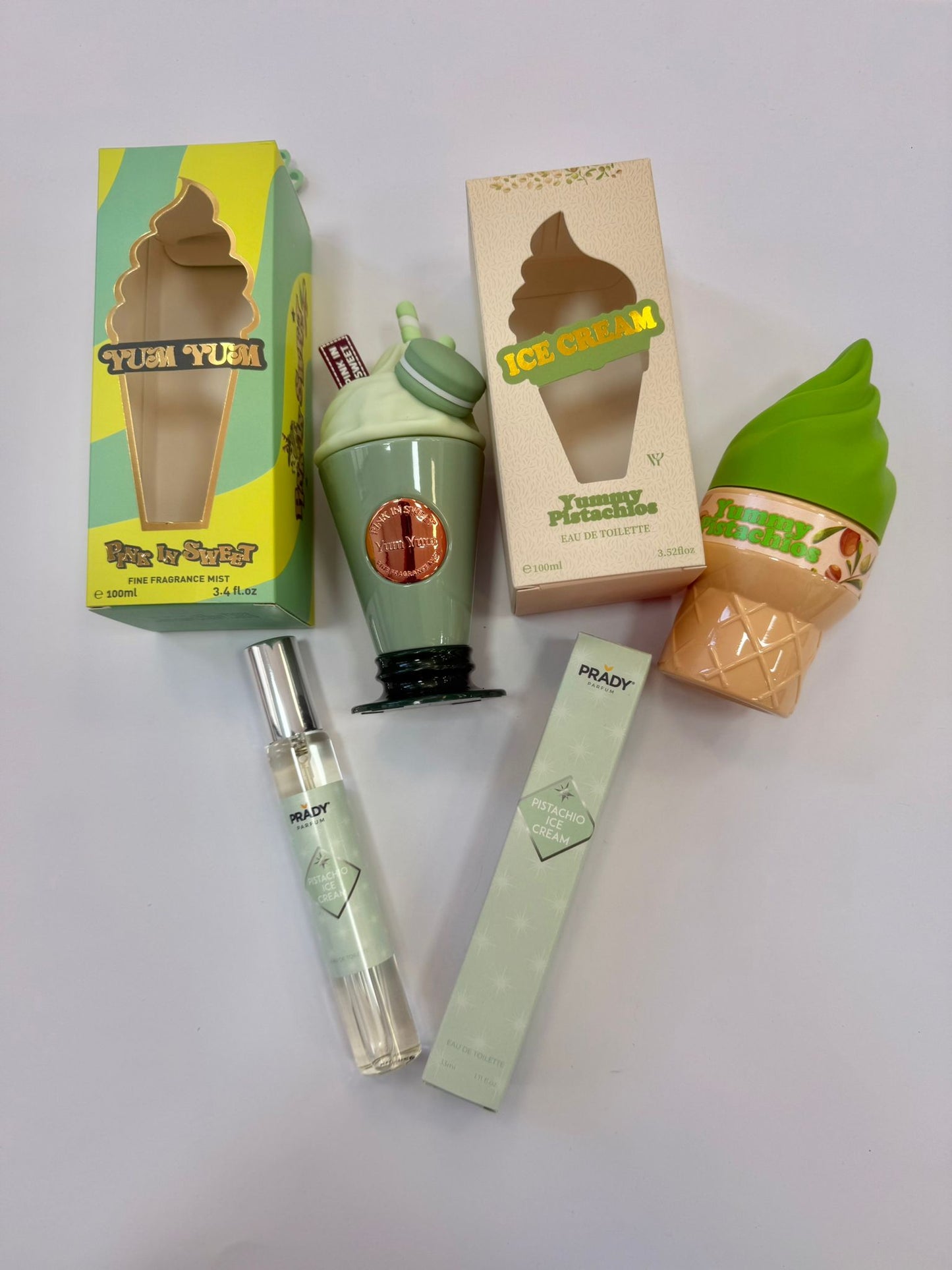 PACK PERFUME HELADO PISTACHIO