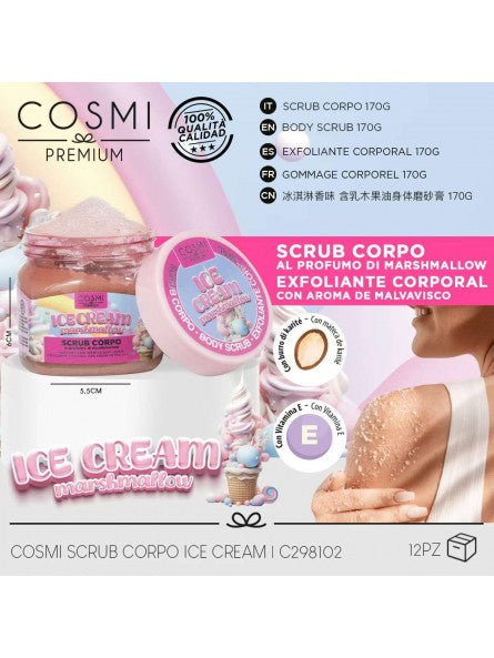 EXFOLIANTE CORPORAL AROMA NUBE DE ALGODON 170G