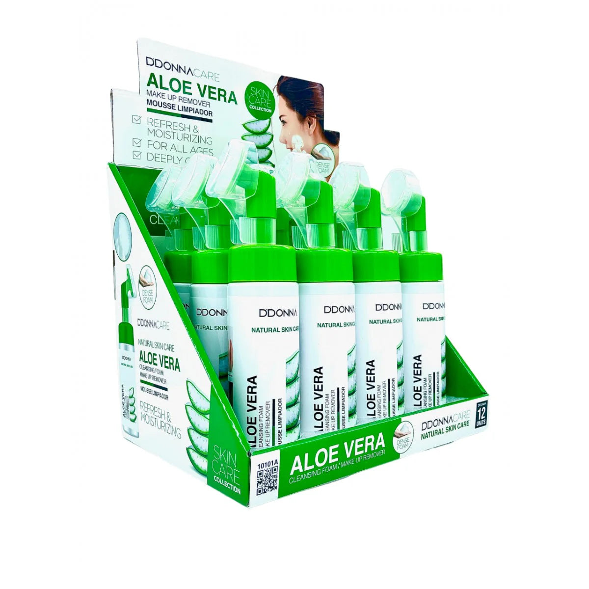 Limpiador Facial Removedor de Maquillaje Aloe Vera