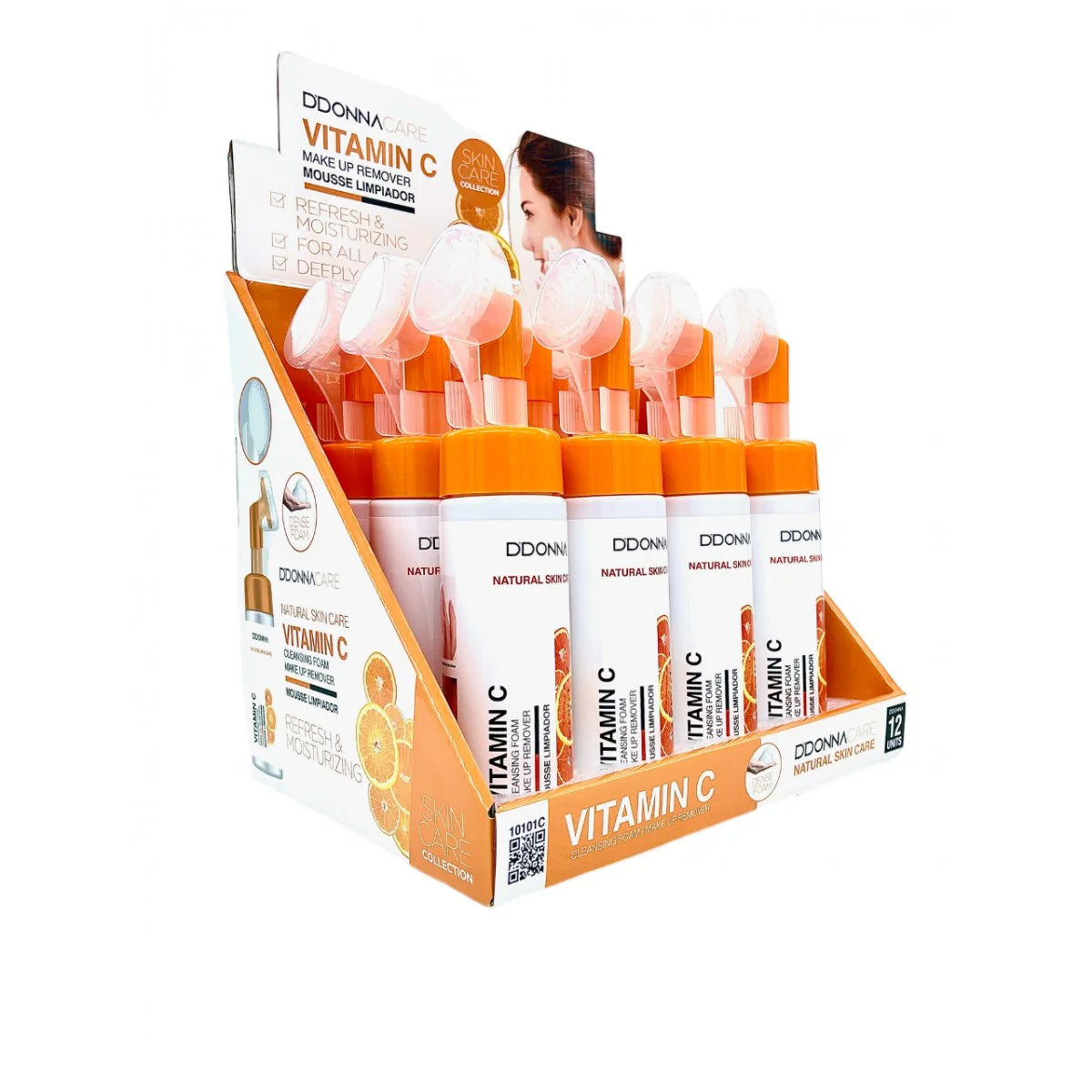 Limpiador Facial Removedor de Maquillaje Vitamina C DDONNA