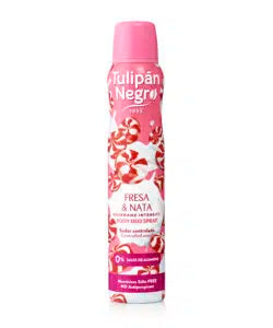 Desodorante Tulipán Negro Fresa y Nata Deo Spray 200 ml