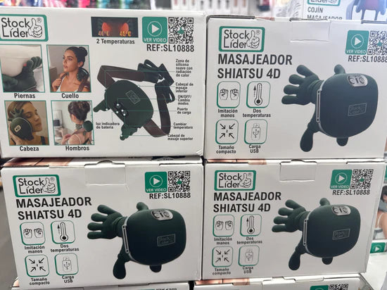 Masajeador Shiatsu 4D