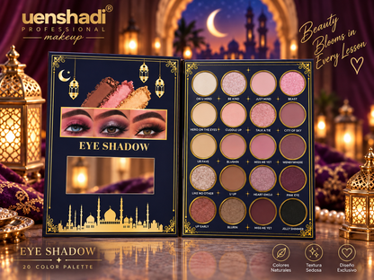 Pack  4 Páginas Shadi Profesional Maquillaje Little Book of Lessons Contour Paleta de