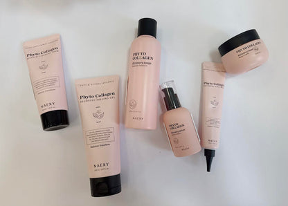 Gel facial exfoliante con fitocolágeno