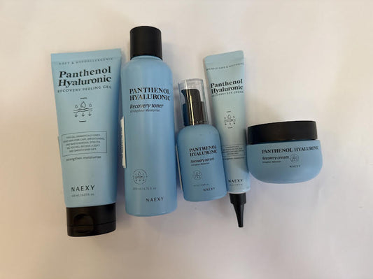 Pack Panthenol Hyaluronic de Naexy 5PCS