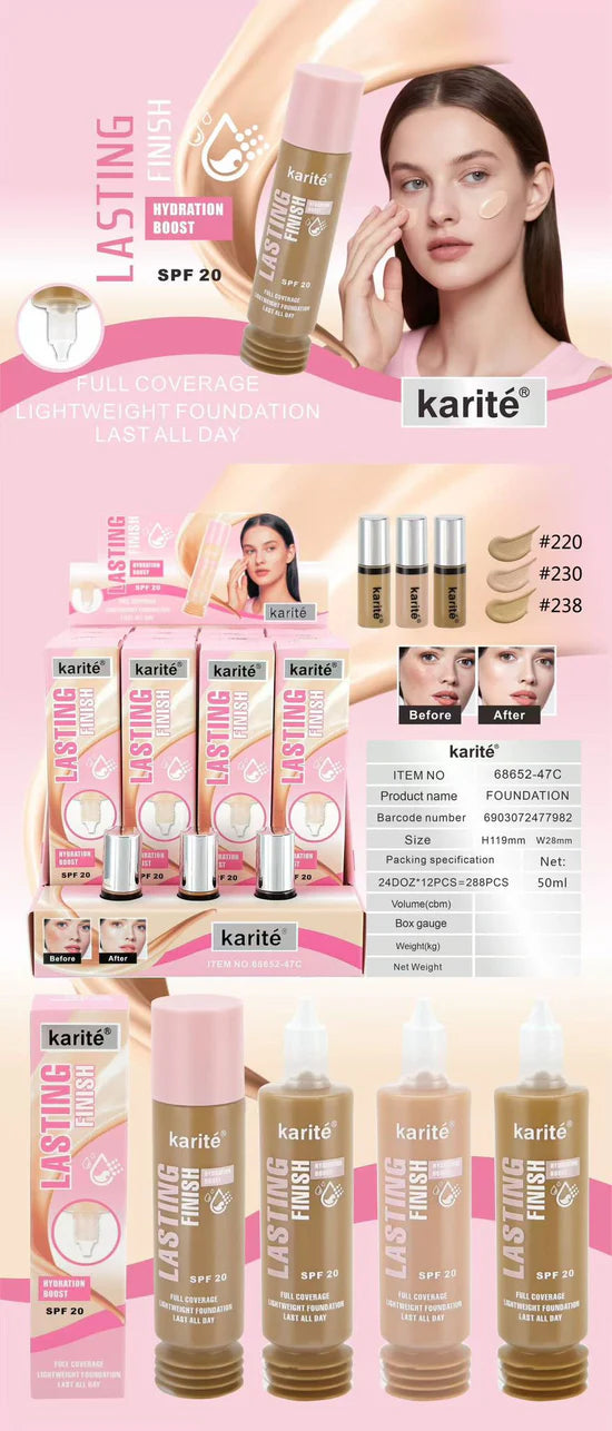 Base Lasting Finish Karite