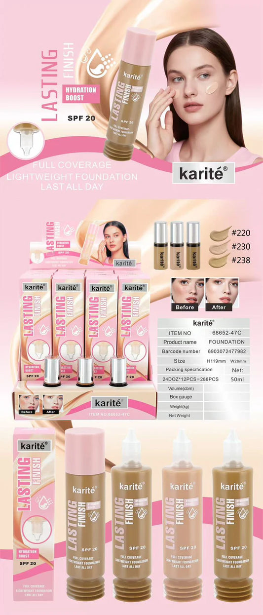 Base Lasting Finish Karite