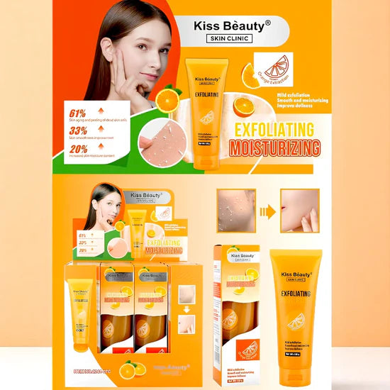 Crema exfoliante Naranja