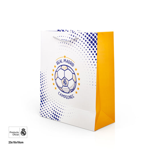 REAL MADRID BOLSA REGALO BALON CAMPEONES
