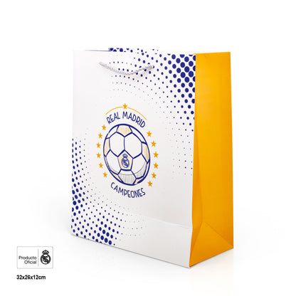REAL MADRID BOLSA REGALO BALON CAMPEONES