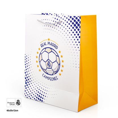 REAL MADRID BOLSA REGALO BALON CAMPEONES