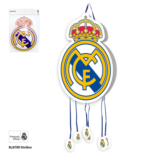 REAL MADRID PINATA ESCUDO 48x35cm