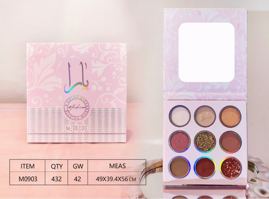 PALETA SOMBRA DE OJOS YARA