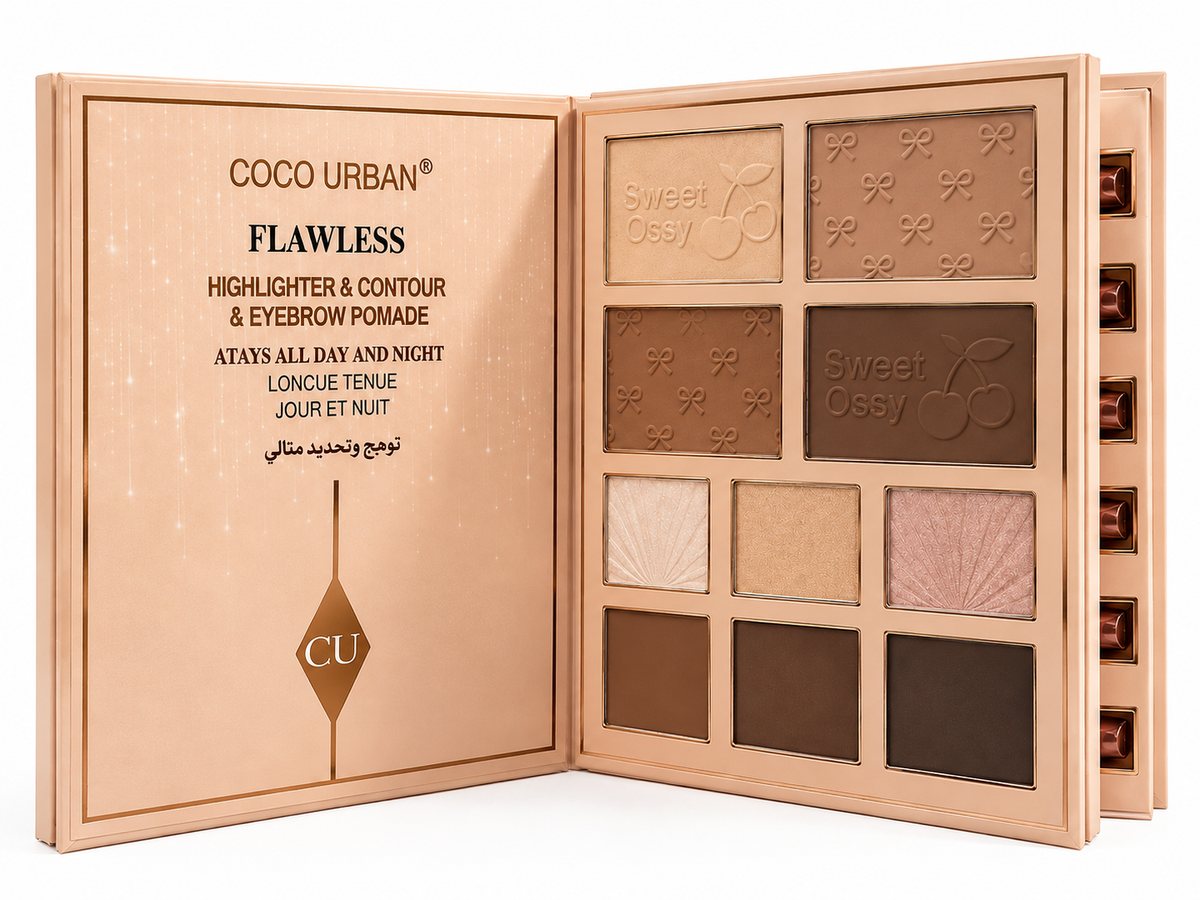 Pack Maquillaje 5 Páginas Coco Urban Retro Cherry y Follow Your Dreams Fragancias Exclusivas para Regalar Belleza en Cada Detalle