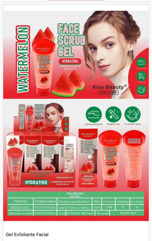 Gel Exfoliante Facial Sandía