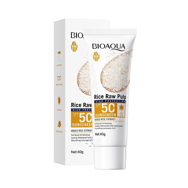 Protector solar con arroz 40g
