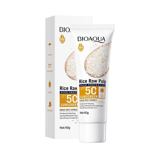 Protector solar con arroz 40g