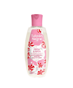 Aceite Corporal Tulipán Negro Fresa & Nata 200 ml