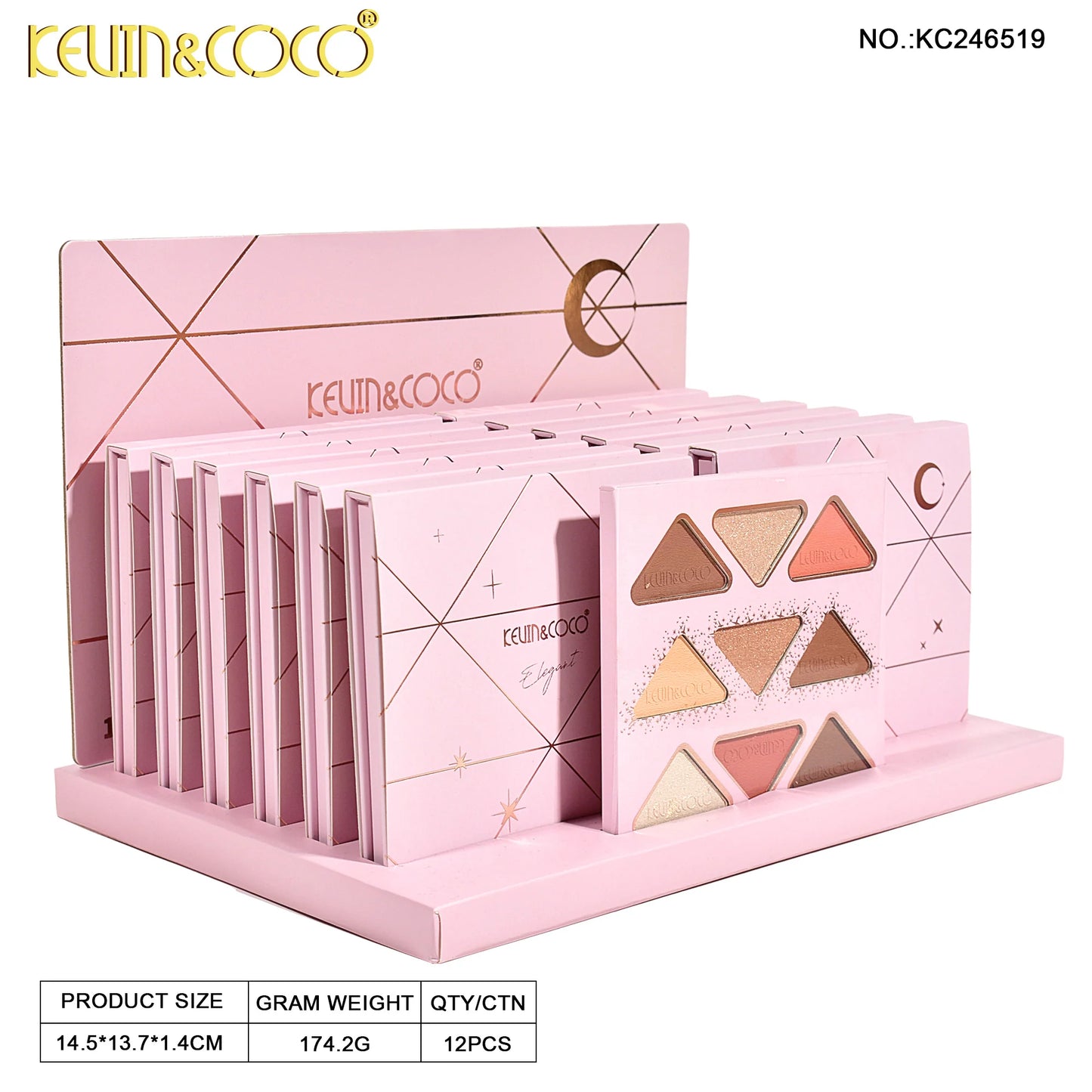 PALETA DE MAQUILLAJE 9 COLORES