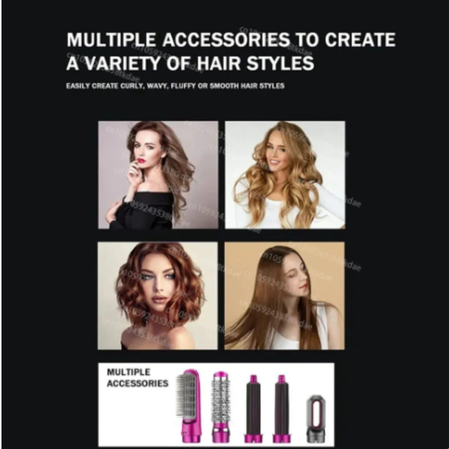 Cepillo secador 5 en 1