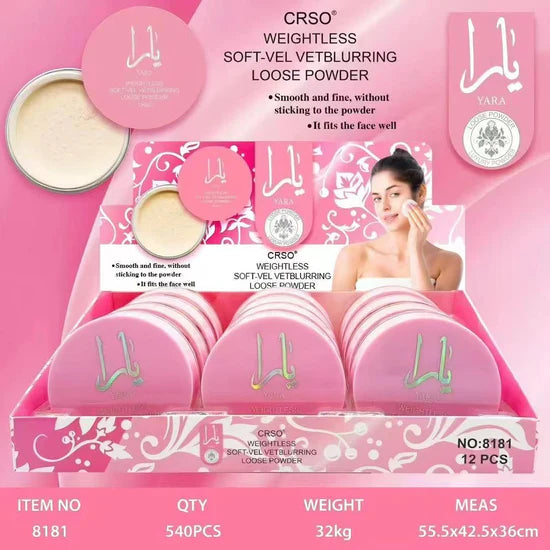 POLVOS SUELTO CON ESENCIA YARA