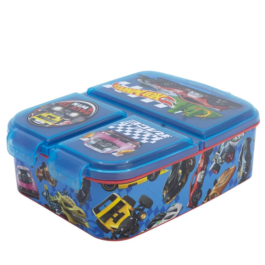 Sandwichera Hot Wheels con Compartimentos