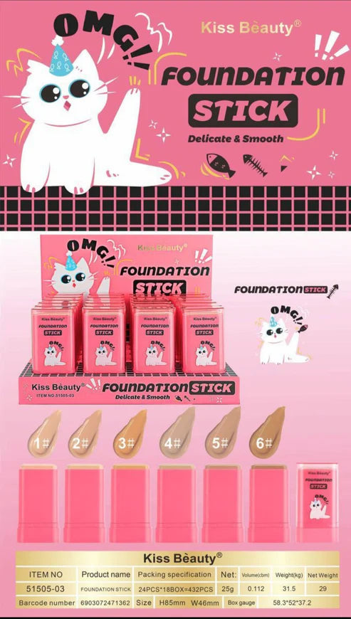 MAQUILLAJE EN STICK COREANA