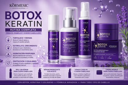 Sérum Capilar Roll-On Efecto Botox con Queratina y Colágeno