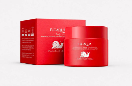 Crema facial con baba de caraco