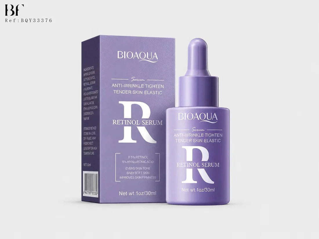 Serum Facial Con Retinol Antiedad y Reafirmante x4