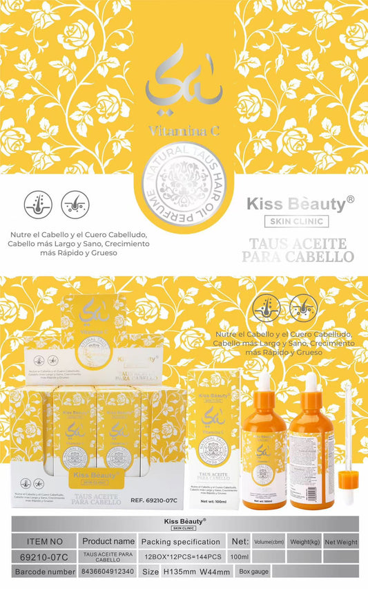 ACEITE PARA PELO Y PESTAÑAS TAUS