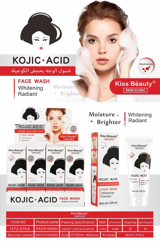 LIMPIADOR FACIAL ESPUMOSO ACIDO KÓJICO