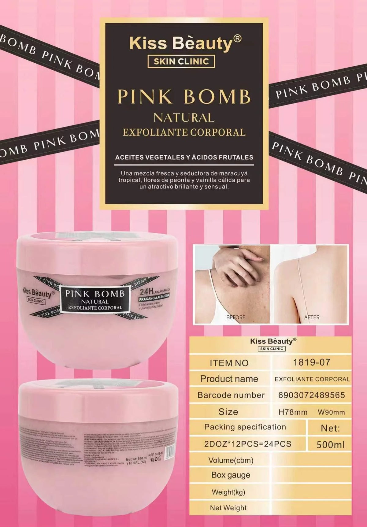 Exfoliante Corporal PONK BOMB