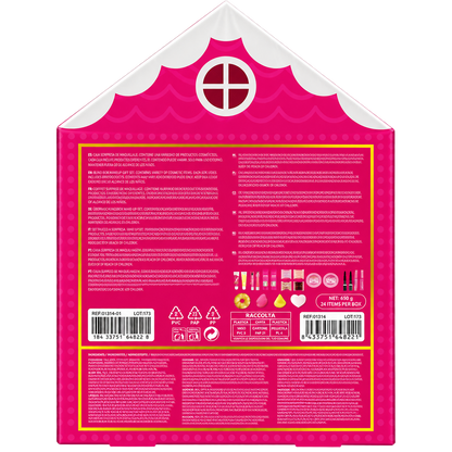 Calendario de Adviento 24 Días Makeup Set Gift Box Sorpresa para Amantes del Maquillaje Ideal para Regalar