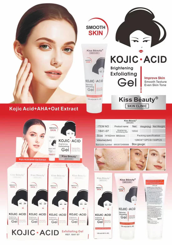 EXFOLIANTE FACIAL Y CORPORAL ACIDO KOJIC