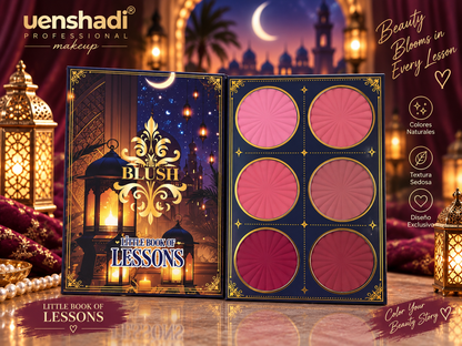 Pack  4 Páginas Shadi Profesional Maquillaje Little Book of Lessons Contour Paleta de