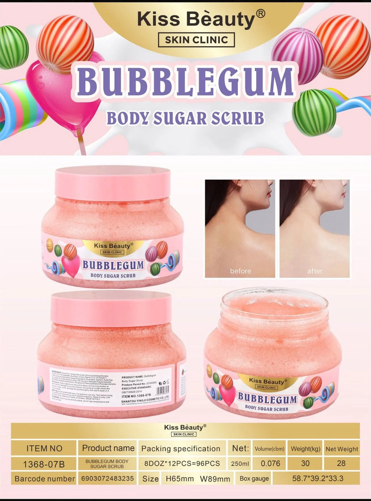 Exfoliante corporal Ice Cream kiss Beauty
