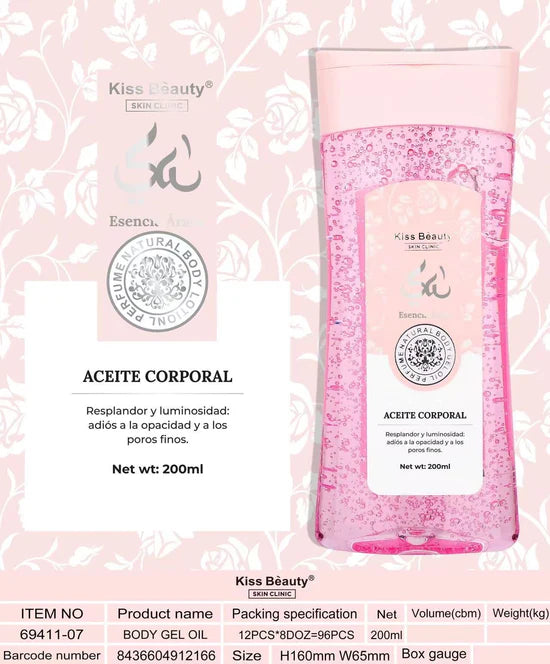 ACEITE CORPORAL ESENCIA YARA ROSA