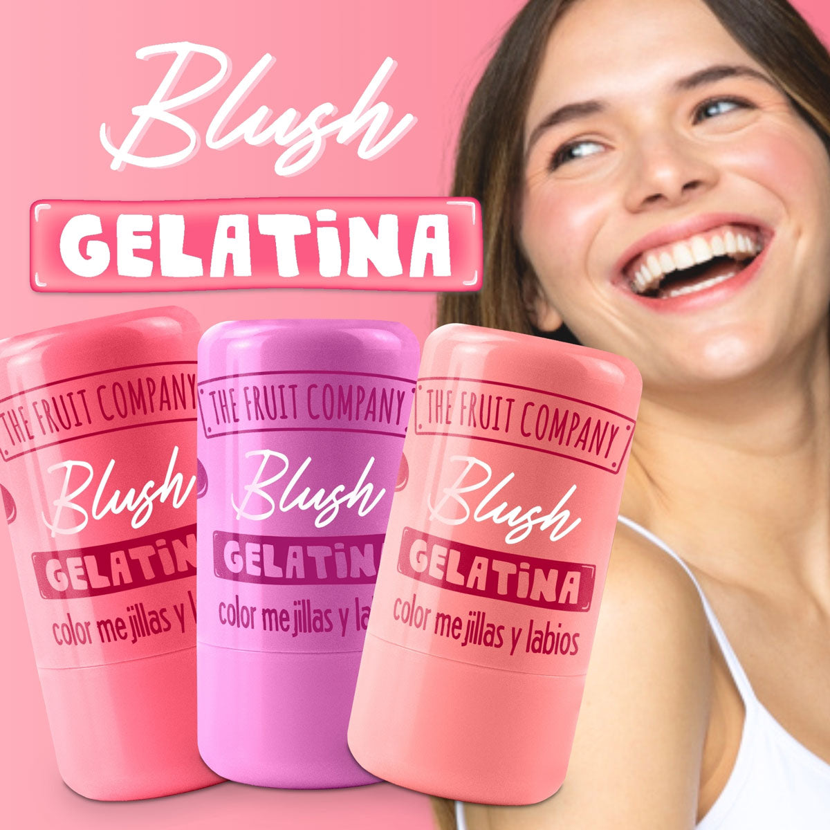 Blush Gelatina Melocotón para labios y mejillas