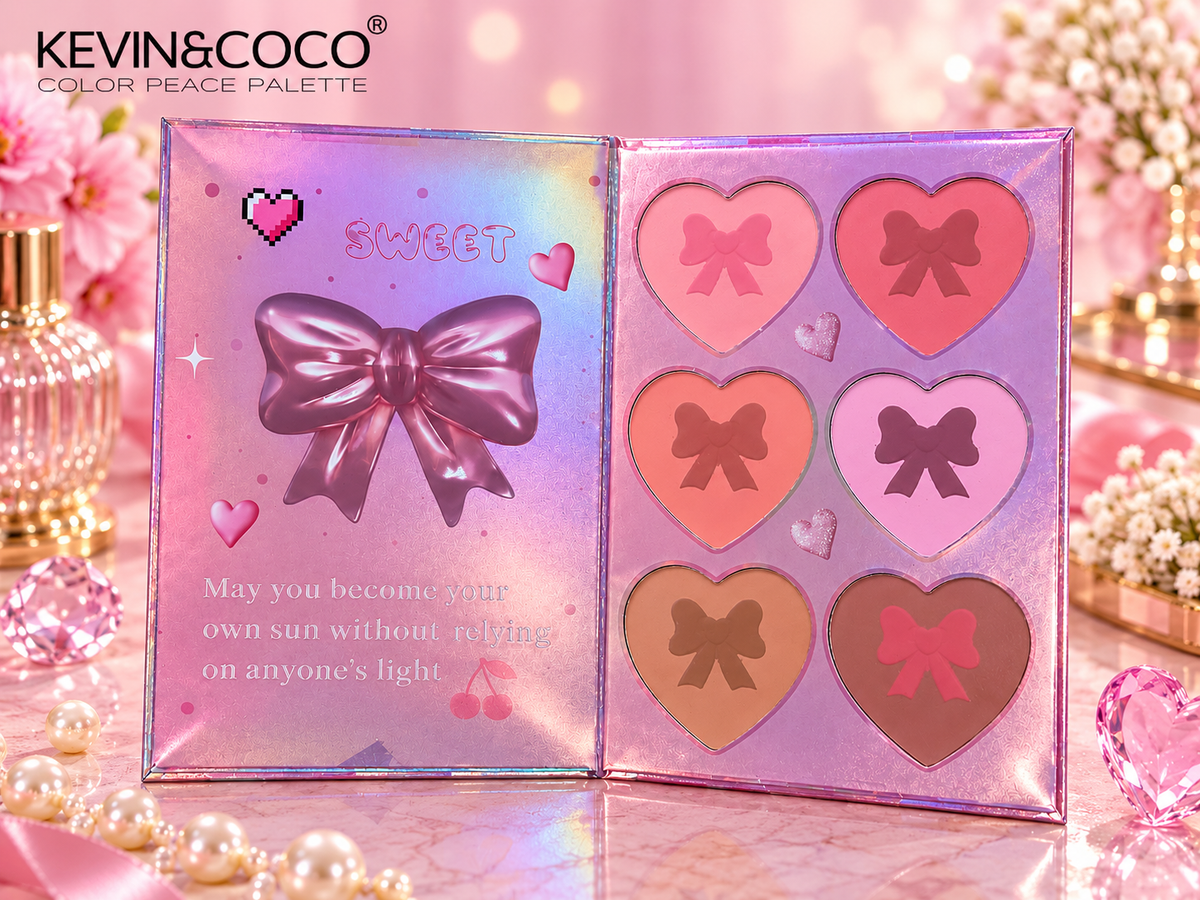 Kevin&Coco 5 Páginas Paleta Color Peace Palette para Belleza en Cada Detalle Crear Sin Límites con Estilo y Elegancia