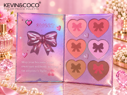 Kevin&Coco 5 Páginas Paleta Color Peace Palette para Belleza en Cada Detalle Crear Sin Límites con Estilo y Elegancia