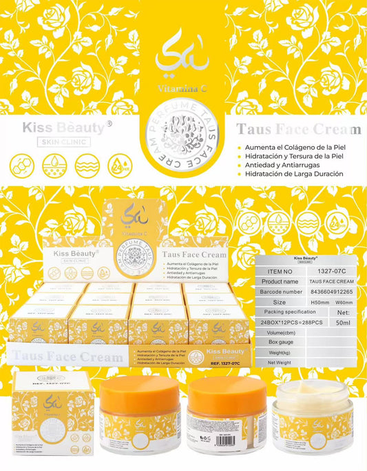 CREMA FACIAL VC Y COLAGENO TAUS