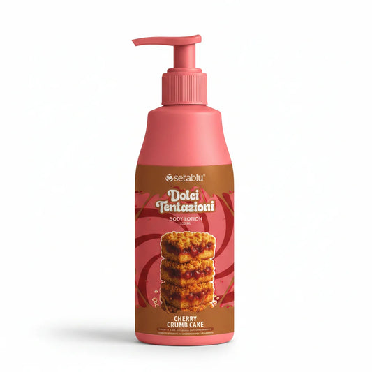 Loción Corporal Setablu Dolci Tentazioni – Cherry Crumb Cake (500 ml)