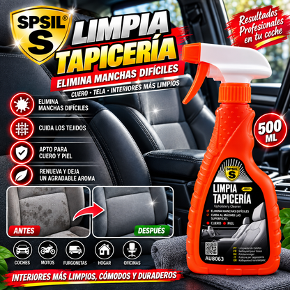 SPSIL Limpia Tapicería/ Limpiador Cuero y Piel